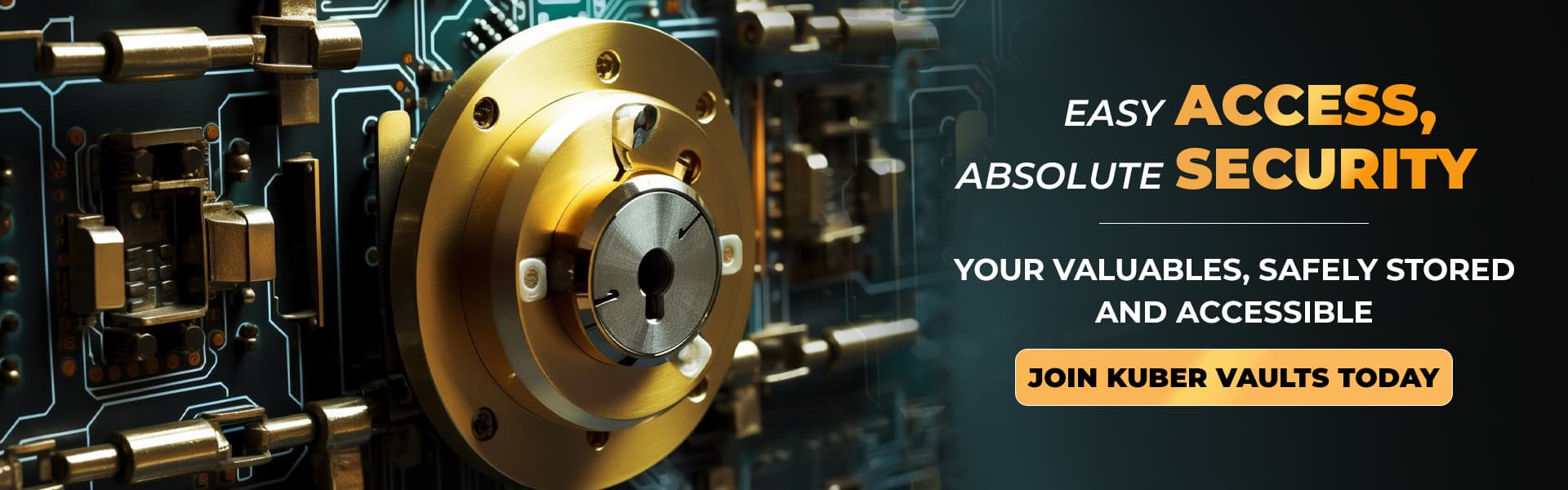 Kuber Vaults Bank Grade Biometric Lockers